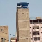 سندھ بلڈنگ، لیاقت آباد کی تنگ گلیوں میں بلند عمارتوں کی بھیڑ