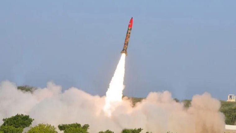 ابدالی میزائل کے کامیاب تجربے نے دشمن کی نیندیں اڑا دیں