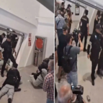 اسپین میں گلوبل صمود فلوٹیلا کے ارکان پر پولیس کا بدترین تشدد