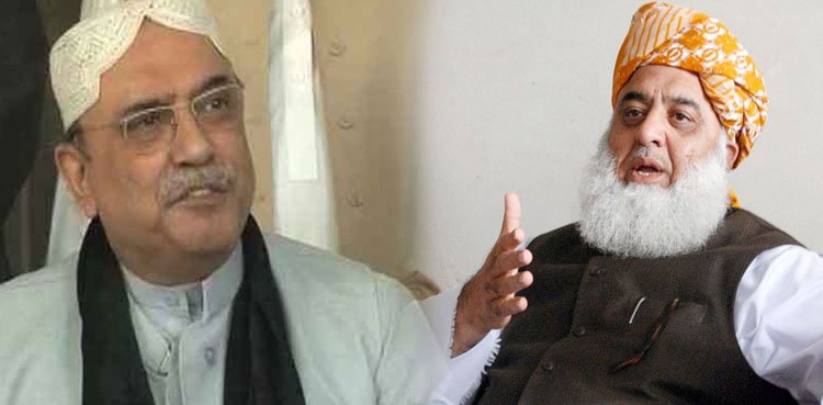 صدر کی پاک شخصیت پر تاحیات کیس نہیں ہوگا،مولانا فضل الرحمان کا زرداری پر حملہ