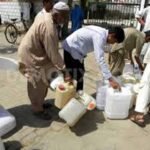 کراچی کے مختلف علاقوں میں 9 دن سے پانی کی فراہمی بند