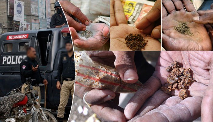 گلشن اقبال ،پولیس سرپرستی میں گٹکے ماوے کی فروخت جاری