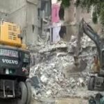 منہدم عمارت کی دوبارہ تعمیر، اتھارٹی کی نگرانی پر سوالات