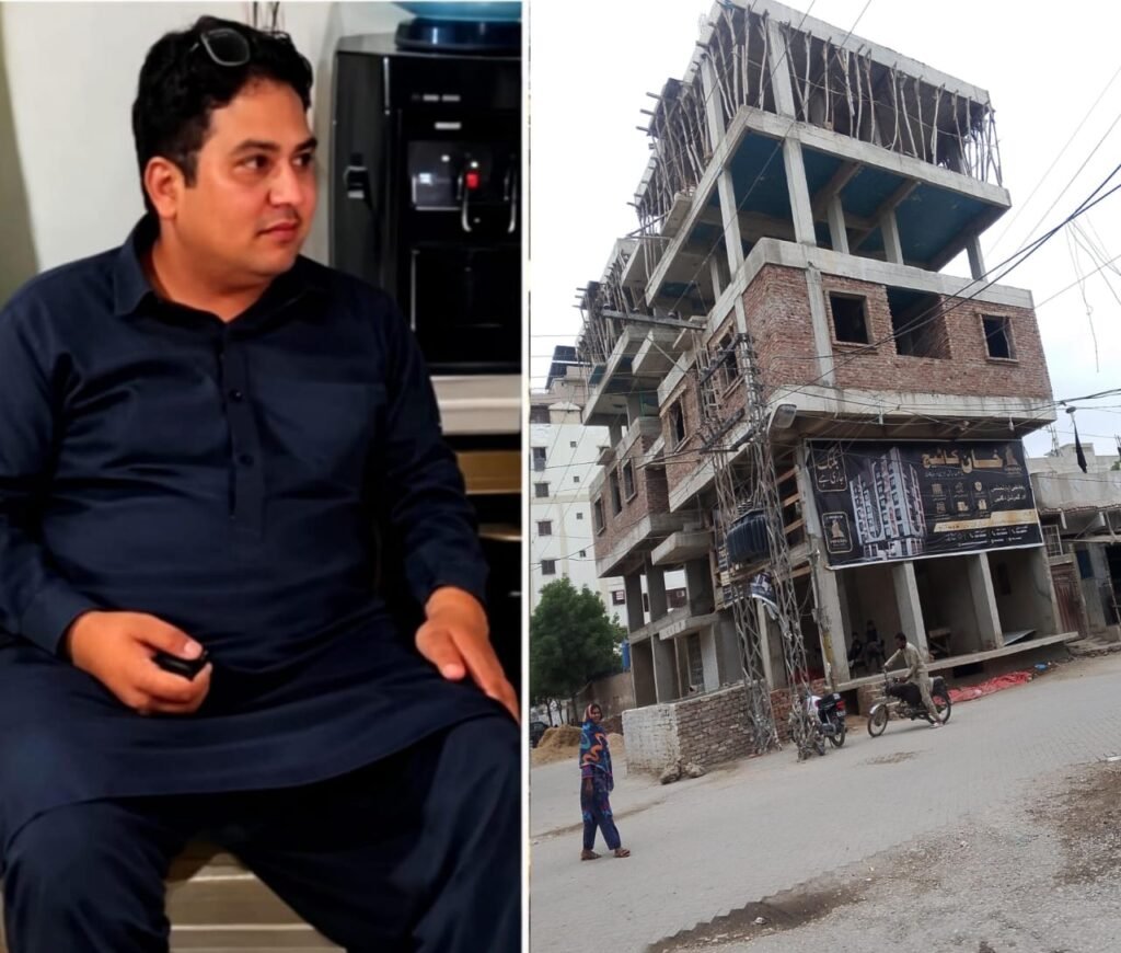 خان کاٹیج پر بلڈنگ قوانین کی کھلم کھلا خلاف ورزی