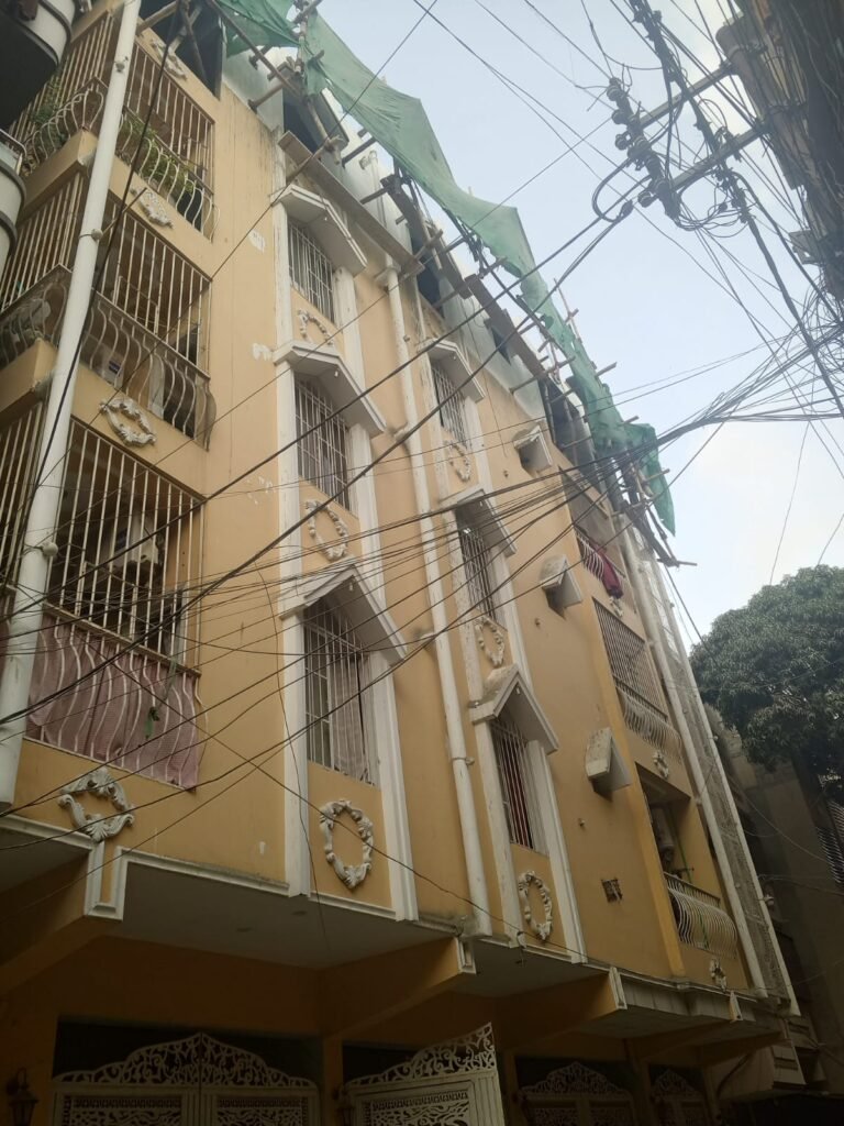سندھ بلڈنگ، ناظم آباد میں غیر قانونی تعمیرات کا سلسلہ برقرار،ذمہ دار خاموش