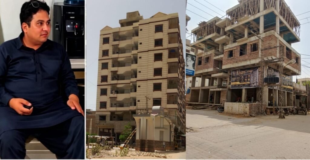 سندھ بلڈنگ حیدرآباد میں سب گول مال نکلا