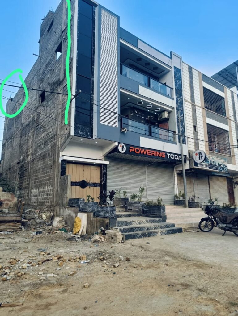 سندھ بلڈنگ، کمرشل قبضوں سے اسکیم 33کی رہائشی شناخت خطرے میں