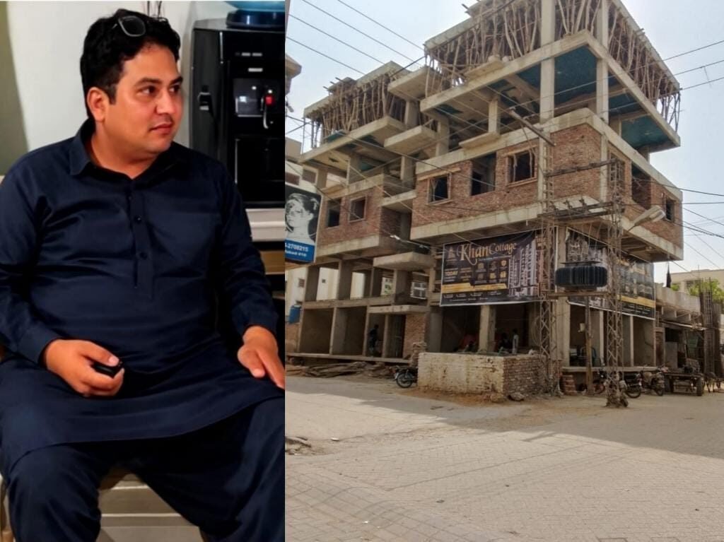 خان کاٹیج میں غیرقانونی تعمیرات، شہریوں میں تشویش