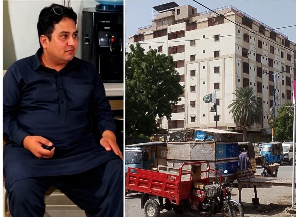 لطیف آباد عرشیان پرائیڈ عباس پر اضافی تعمیرات