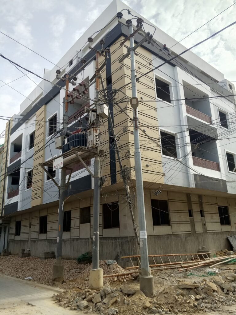 سندھ بلڈنگ، گھروں کے درمیان کمرشل یونٹس ، شہری مشکلات کا شکار
