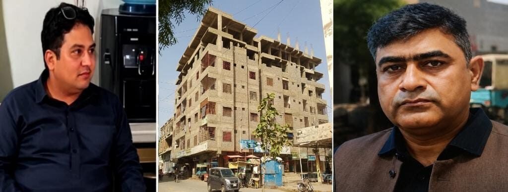 لطیف آباد میں غیر قانونی تعمیرات کا سلسلہ جاری