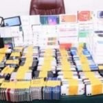 کراچی میں ایک کروڑ روپے سے زائد مالیت کے موبائل فونز مالکان کے سپرد
