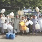 کراچی میں پانی کا بحران سنگین، فیڈرل بی ایریا اور مواچھ گوٹھ کے مکین پریشان